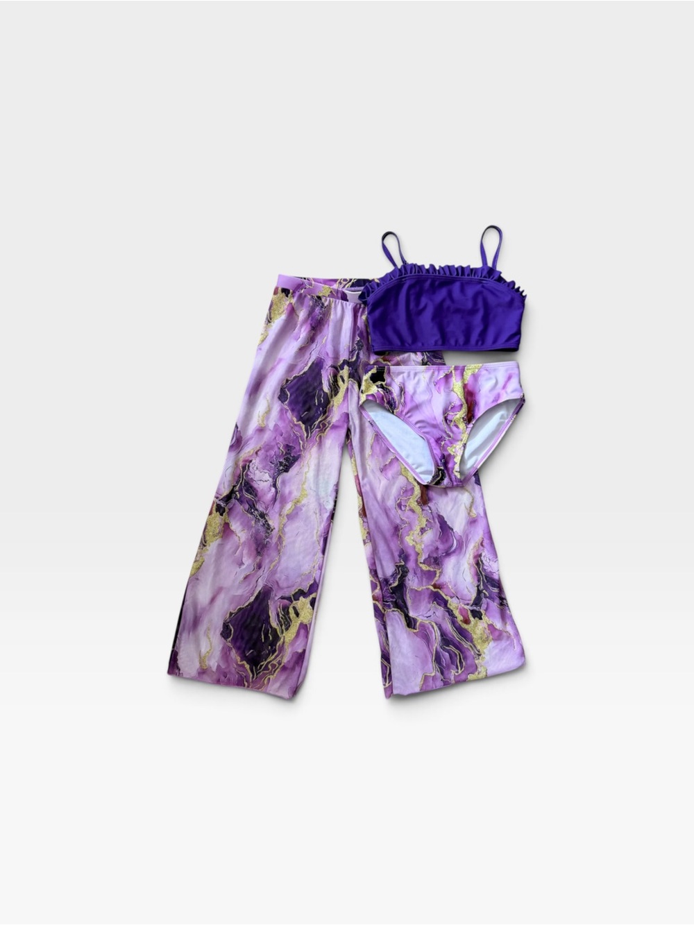 Vogseek Purple Agate Swim Set
